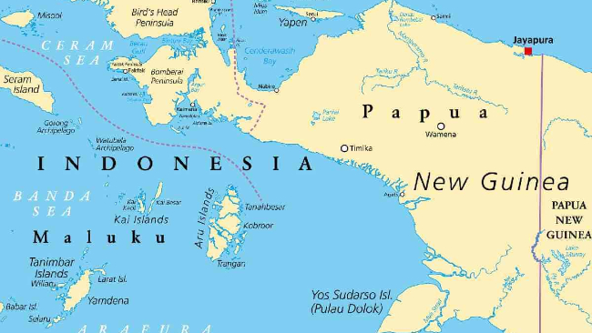 Ketahui Batas Laut Pulau Papua dan Maluku Berdasarkan Letak Astronomi